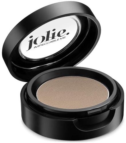 Jolie Cosmetics Powder Pressed Matte Eyeshadows - Cruelty Free, Vegan, Single Pan Eyeshadow 1.48g Base Neutrals (Tender Taupe)