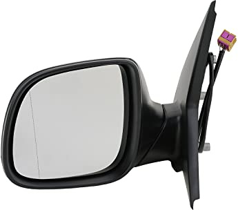 Johns, Außenspiegel Spiegel passend für VW Transporter T6 04/15- Links schwarz