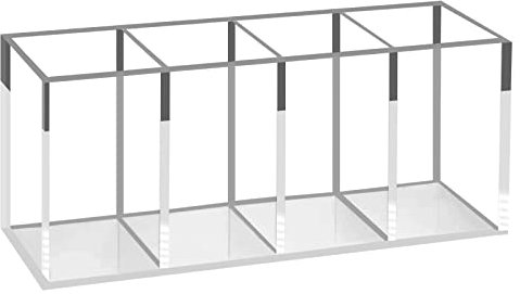 BTremary Stifthalter aus Acryl, Schreibtisch, Stift-Organizer und Aufbewahrung, Schreibtisch-Organizer, Federmäppchen für Kinder, Pinselhalter, Make-up-/Kosmetik-Organizer