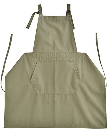 BATTTX Arbeiter Werkzeug Tool Schürze Canvas Einstellbare Arbeitsschürze Mit Großen Taschen for Ingenieure Tischler Handwerker Fit for Küche, Garten, Keramik, Handwerk Werkstatt