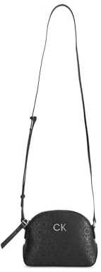Calvin Klein Damen Ck Daily Small Dome Monok60K611882 Crossover, Black (Black Epi Mono)