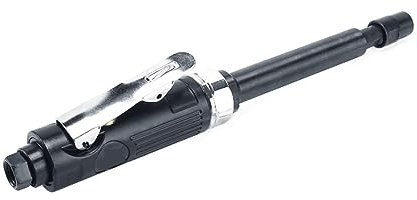 Säbelfeile 1/4 Extended Shaft Pneumatische Stabschleifer Gerade Schaft Schleifmaschine for Schleifen Gravur Reifen Reparatur Mühle Gravur Werkzeug Effizienterer, leiser Betrieb