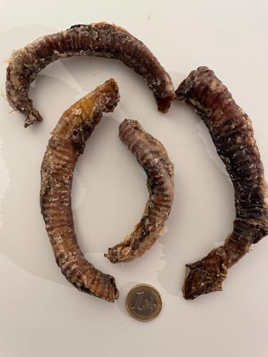 Ziegenluftröhre, Ziegen-Strosse, Ziegenstrosse 1kg, Kauartikel für Hunde, ohne jegliche Konservierungsstoffe, aus regionaler Herstellung