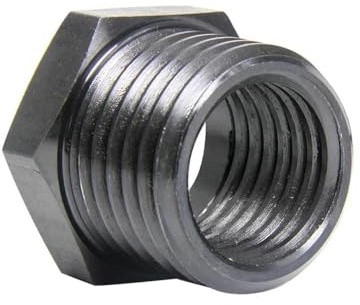 Lathe Chuck Adapter, Lathe Headstock Spindle Thread Adapter Chuck Insert Multiple Sizes Wood Turning Accessory(1inx8TPI-M18x2.5)