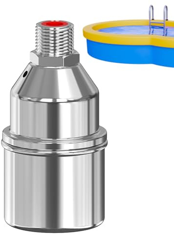 Wassertank-Schwimmerventil – Automatisches Wasserabsperrventil | Edelstahl-Wasserleitungsregler Für Zisterne, Aquarium, Viehtränke Und Pool