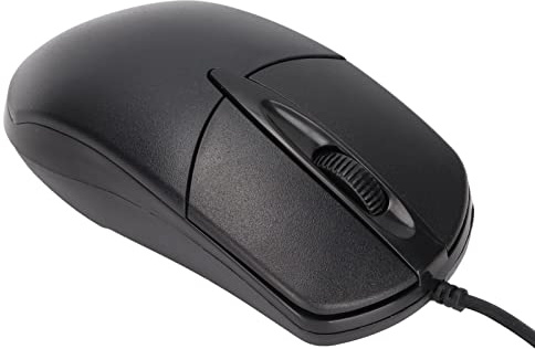 banapoy Beheizte Maus, USB-Kabelgebundene Beheizte Computermaus mit 3 Stufen Temperatur Einstellbar, Ergonomische 1600DPI Kabelgebundene Heizmaus für Laptop PC Desktop Notebook