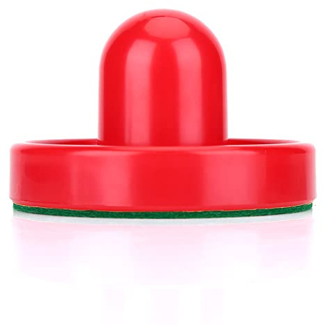 SUNGOOYUE Air Hockey Pushers Puckar Ersättningsplastset 96mm Stor Storlek 2 Pushers 4 Puckar 2 Gröna Dynor för Standardbord Familjespelrumsspelare