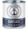 Hamburger Lack-Profi Buntlack MATT für Holz und Metall Bordeauxviolett RAL 4004 Violett Metallfarbe Holzlack Holzfarbe (1 L)
