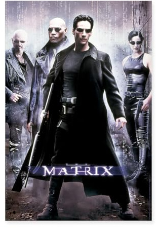 Spreadshirt The Matrix Filmplakat Poster 60x90 cm