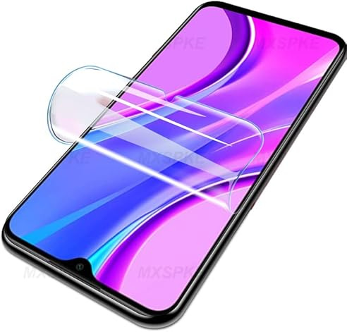 Snailcanfly películas de hidrogel 2 pcs para Xiaomi Redmi 9 6.53inch Protectores de pantalla de TPU de película transparente flexible suave NO vidrio templado