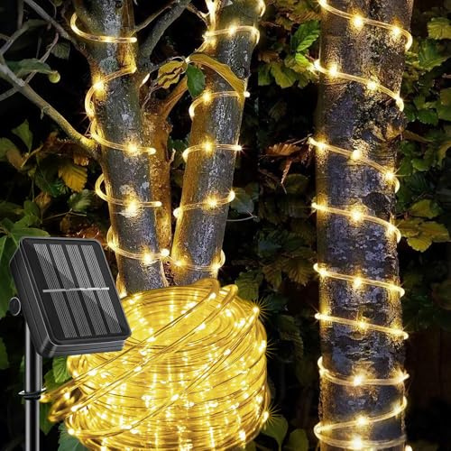 Solrep lampa vattentät IP65 39 fot 100 LED-lampor utomhus LED för fest trädgård gård hem bröllop jul halloween högtid träd dekoration belysning