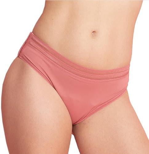 Beppy Bragas menstruales 2 Unidades | Ropa Interior Menstrual para Flujo Medio o Leve | Calzones absorbentes Coral (S)