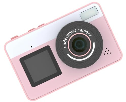 Appareil photo numérique étanche IP68 48 MP haute résolution pour photographie sous-marine de 3 m de profondeur, design léger pour la plongée avec tuba