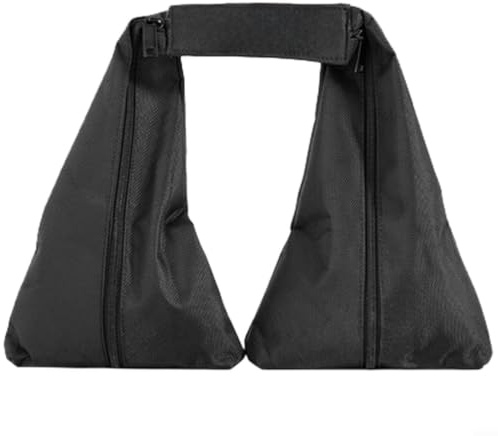Wodsty Foto Sandsack für Stative, Oxford Stoff Gewichtstasche 76x22cm Verstellbarer Stand für stabilizer für Studio Fotografie Video (Black)
