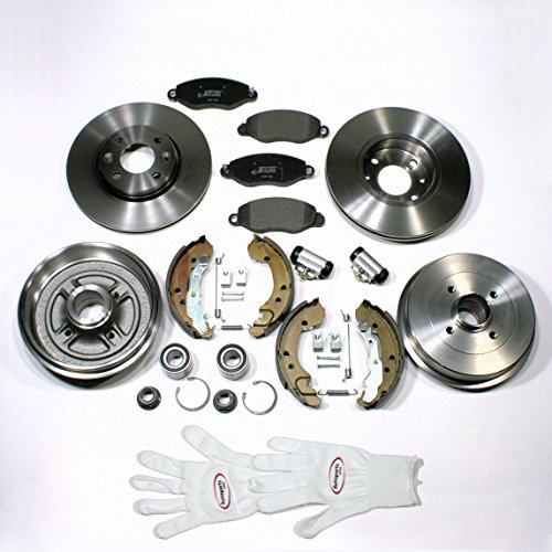 Autoparts-Online Set 60004167 Bremsscheiben Bremsen + Bremstrommel Set vorne + hinten