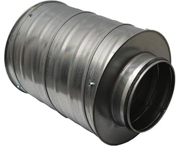 Silencieux de tuyau Ø 125 mm / 30 cm de long