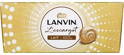 Lanvin L'escargot, Lait, coeur praliné - La boite de 164g