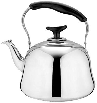 YMYGCC Stove Top Kettle Stainless Steel Whistling Kettle Gas Electric Hobs Fast Boil Teapot For Home Kitchen Cafe Restaurant Camping 1L 2L 3L stovetop kettle (Color : 2L)