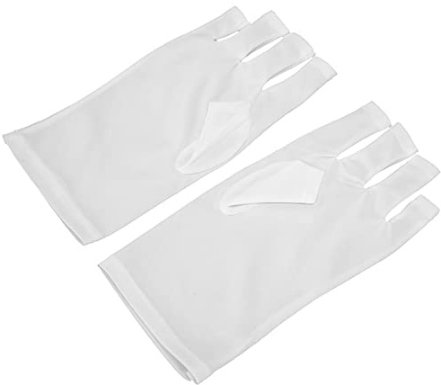 1 Pair Nail Art Glove - Protection Nail Art Gloves Anti‑UV Glove LED Nail Art Curing Lamp Protection Glove Manicure Protection Glove Nail Art Skin Care Glove(02)