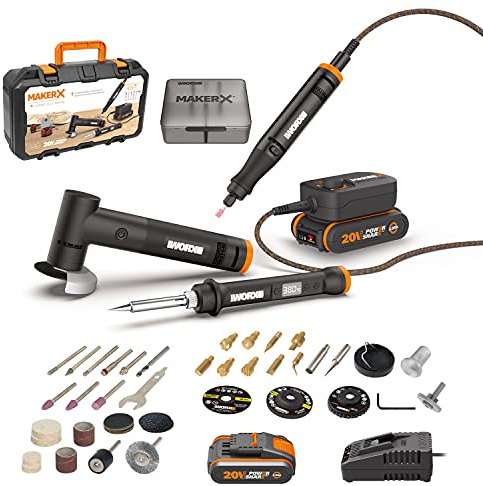 WORX Mini-Gebläse 18V(20V MAX) MakerX WX747.9, PowerShare, Bürstenlos Motor