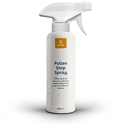eco:fy Pollenschutz Pollenstop Spray Schutz vor Pollen Staub Rußpartikeln Zur nachträglichen Behandlung von Fliegengitter (0,25 Liter)