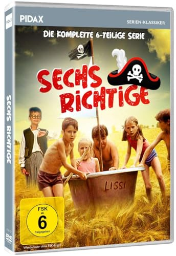 Sechs Richtige / Die komplette 6-teilige Serie (Pidax Serien-Klassiker)