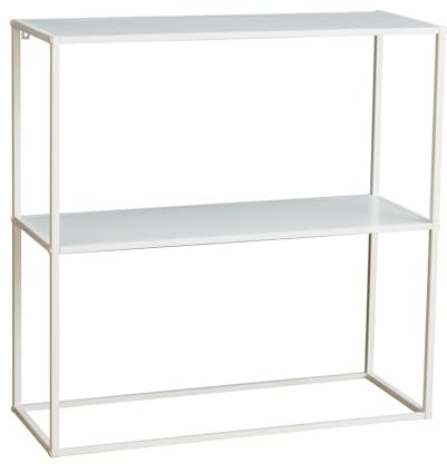 SVITA KALY Konsolentisch Beistelltisch Standregal Industrial Design Metall Weiß