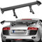 VEVOR Aileron d'aile de Style GT, 1100 mm, becquets arrière universels, avec Pont Unique, matériau Aluminium léger réglable, Spoilers arrière de Voiture, aileron de Course BGW/JDM de dérive, Noir Mat