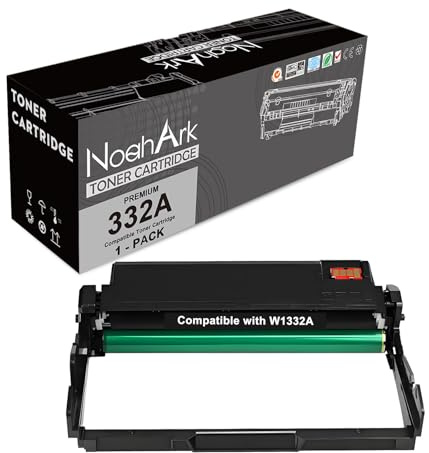 NoahArk Compatibile per 332A W1332A Unità tamburo per HP Laser 408dn HP Laser MFP 432fdn Stampante 30000 pagine(1 pacchetto)