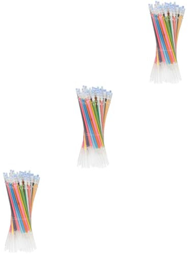 NUOBESTY 252stücke Bunte Stiftminen Multi-funktions Nachfüllungen Für Gel Und Kugelschreiber Für Schule Büro Und Kreative Projekte Glitzer Metallic Und Neon Farben