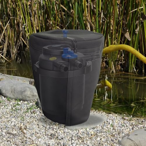 Teich Druckfilter Isolierabdeckung Hitzeschild Schutz Gartenteich Filter Schutzhaube für entfernt Schmutz und Verunreinigungen