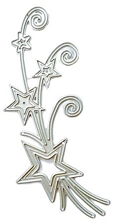 Lesezeichen, Scrapbooking, Karten, Dekorationen, Bastelarbeiten, Metallrahmen, Stanzformen, Prägeschablonen, Vorlage