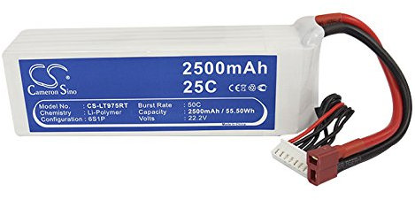 Cameron Sino ACCCHEN Batterie rechargeable pour CS-LT975RT (2500 mAh/55,50 Wh) CS-LT975RT