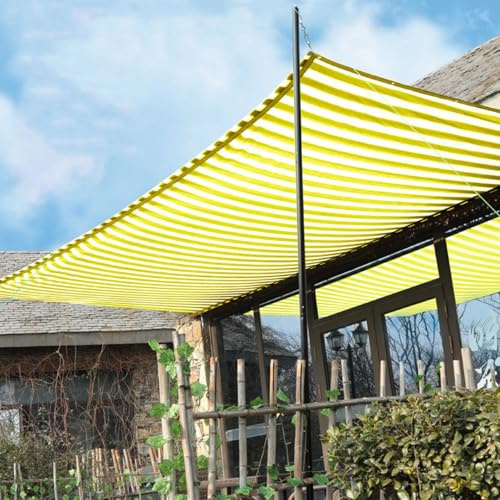 Premium Garden Shade Cloth with Grommets - UV Resistant Sun Shade Net for Plants Greenhouse Patio Chicken Coop Barn - Extra Large 200x800 cm (6x26 ft)