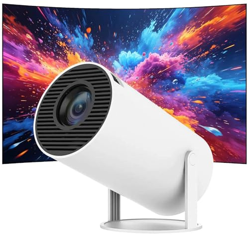 Cinemaster Pro - 4k Smart Projector,130 Giant Screen Home Cinema,With Wifi/Bluetooth/Usb/Hdmi,180° Flexible Projection,Hifi Stereo Sound,Ultra-Portable Design,Ultra Hd,Ideal For Movies,Gaming (A)
