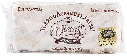 Turrón Duro de Almendra Dos Obleas 300 gr