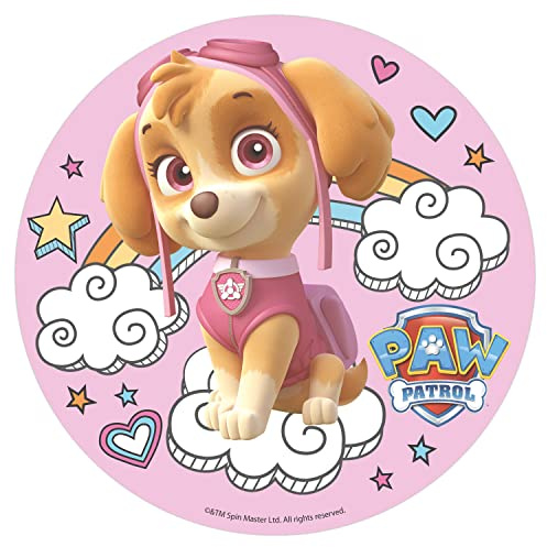 Dekora - Tortendeko - Cake topper für Kuchen - Tortenaufleger von Skye aus Paw Patrol -20cm