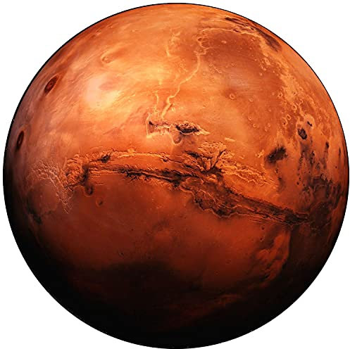 Startonight Quadro su Vetro Acrilico - Il Pianeta Marte - Moderno Stampa 60 CM