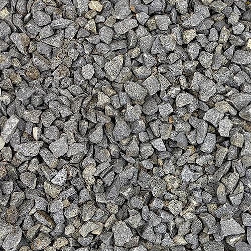 Grey Whin Decorative Stones Chippings Peacock Turfscape Gravels Aggregates for Driveway Paths Garden Maxi Bag 23KG