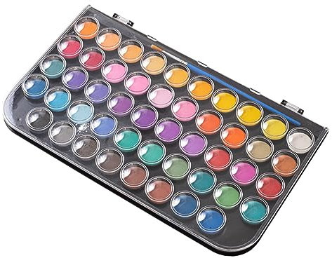 STOBOK Aquarellset Mit Neon-glimmerpulver Tragbar Für Unterwegs Multifunktionales Wasserfarbenset Für Täglichen Gebrauch Malzubehör Für Junge Mädchen Und Anfänger
