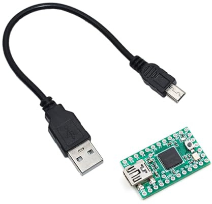 NYCEMAKEUP Teensy 2.0 USB AVR Entwicklungsplatine ISP UDisk Tastatur Maus Experimentelle Platine AT90USB1286 Benutzerfreundliche Programmierung