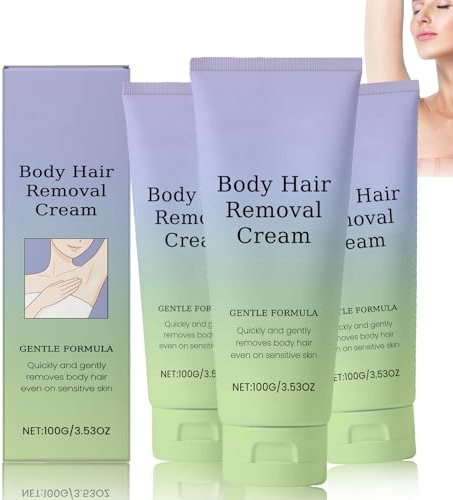 Body Haarentfernung Schaum Cream, Enthaarungscreme Intimbereich für Frauen und Mäner, Haarentfernungscreme Enthaarungsschaum für Arme, Achseln, Beine Haarentfernung (3)