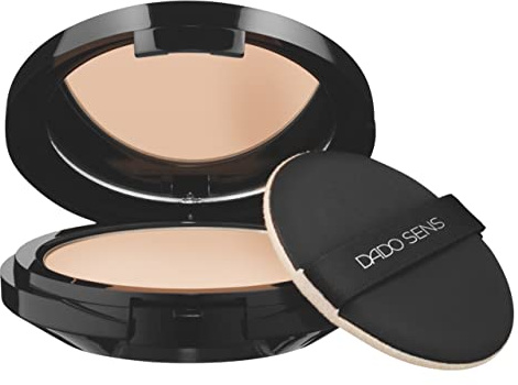 DADO SENS HYPERSENSITIVE KOMPAKTPUDER Transparent 9 g - Bei Hypersensibler Haut - Auch bei Neurodermitis, Akne oder Rosacea geeignet, Vegan