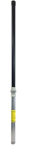 Procomm PT3 Deluxe Compact CB Base Station Antenna Tunable 3ft No Groundplane Needed, Black