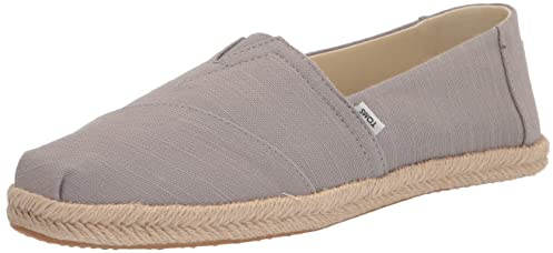 TOMS Women's Alpargata Rope Classic Loafer Flat, Gris, 39 EU