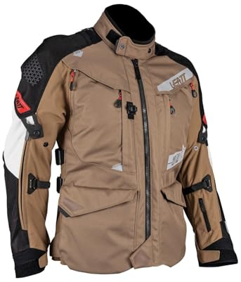 Leatt ADV Multitour 7.5 wasserdichte Textiljacke, braun/schwarz, L