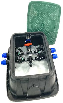 A.N. - Regenengel easystart Pro Ventilbox Rohranschlüsse in 32 mm 1 (4 Zonen)