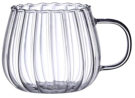 400 Ml Glas Kaffeetassen Isolierte Trinkgläser Mit Griff Borosilikatglas Kaffeebecher Hitzebeständige Teetassen Für Heiße/kalte Getränke Latte Macchiato Gläser Transparente Trinkgläser Für Milch, Tee