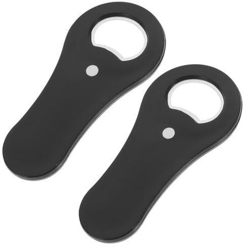 IMIKEYA 2 Pcs Flaschenöffner Öffner Magnetischer Edelstahl Multifunktionaler Schnellöffner