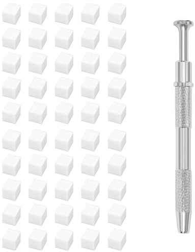 100 Stück Nail-Art-Schwamm,Nail-Art-Schwamm,Nagelkunst schwammpinsel,Maniküre Zubehör für Nägel,für Nägel, um eine Vielzahl von Gradient Nail Art Patterns zu Erstellen,Babyboomer-Pinsel